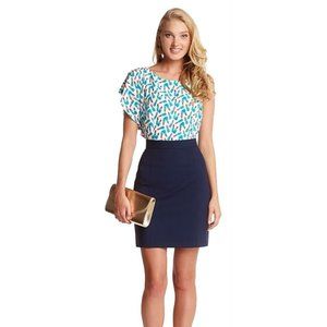 Lilly Pulitzer Delila Cameo Kissy Kiss Silk Dress